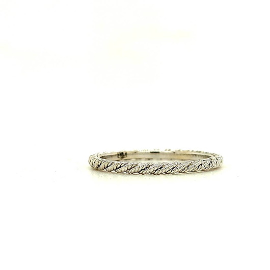 obrączki ślubne Obrączka The KNOT białe złoto pr. 585