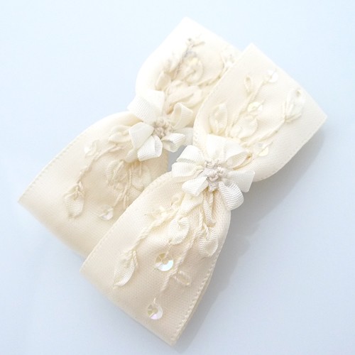 Bridal couture- satin baby doll bow ola