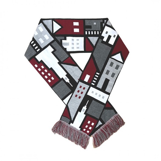 Szalik WARSZAWSKI LOVE POLAND DESIGN