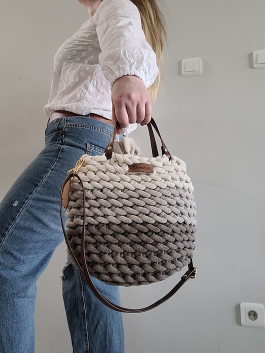 torebki mini Torebka listonoszka  z serii" Boho Wave Bag",