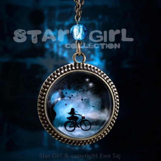 Star Girl i rower Ewa Saj Fotografie