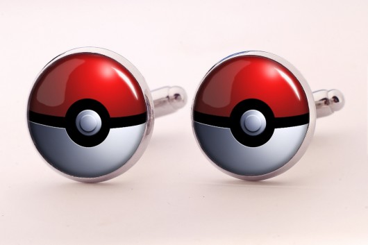 Spinki do mankietów POKEMON pokeball EGGinEGG
