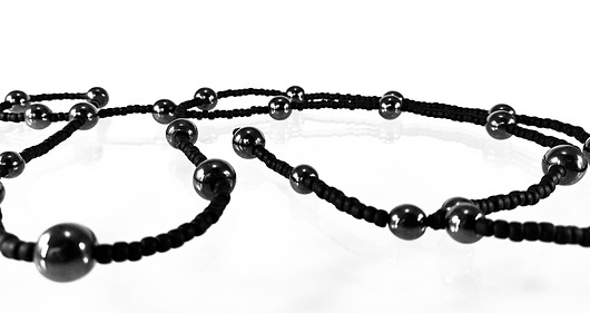 Męski Naszyjnik BOHO – Dark Hematyt kaminskydesign