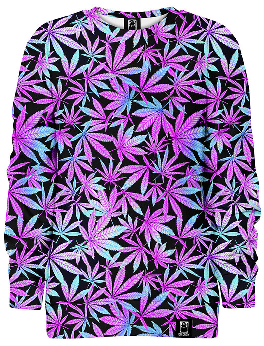 bluzy dla chłopców Bluza bez kaptura Chłopiec DR.CROW Neon Leaves