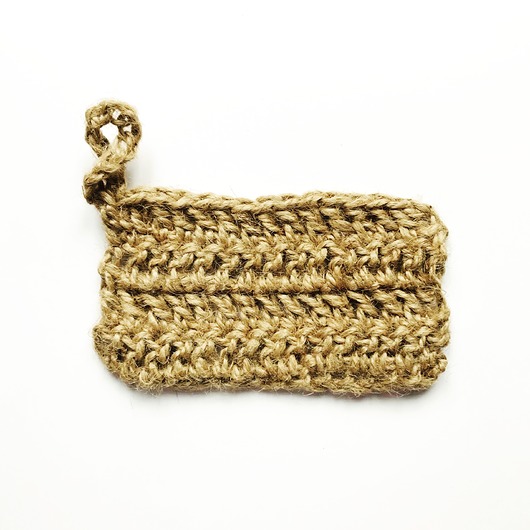 dla domu Myjka ze sznurka jutowego - prostokątna