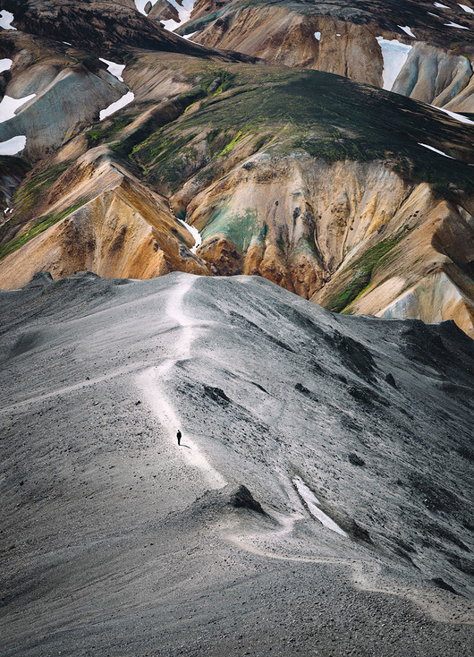 Fotografia kolekcjonerska "Landmannalaugar" BITE OF ICELAND