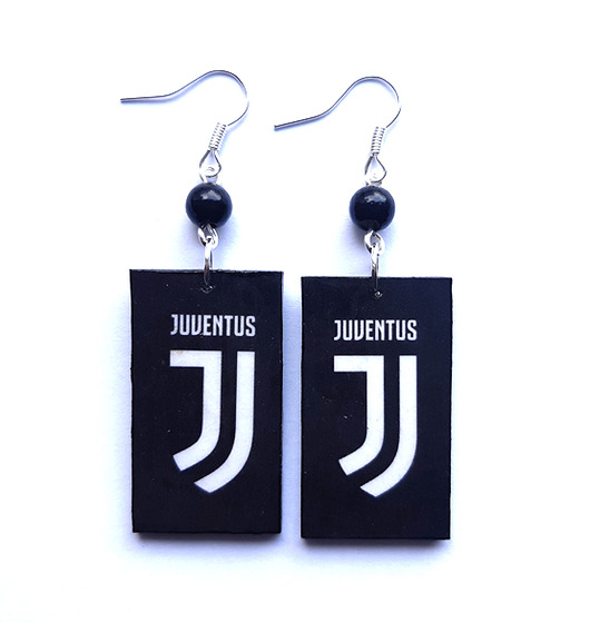 Juventus - zestaw kolczyków (zamówienie) inka76