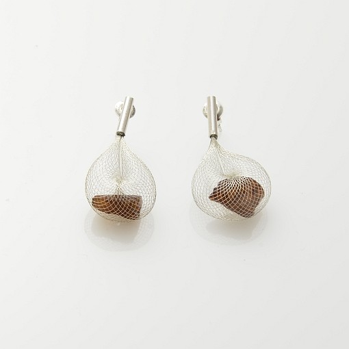 Klczyki Light Amber Mini Paulina Potyra Design
