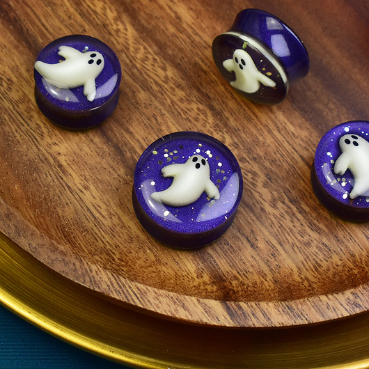kolczyki z żywicy Tunele do uszu 22-30mm halloween / plugi, rozpychacze, tapery, tunele siodłowe