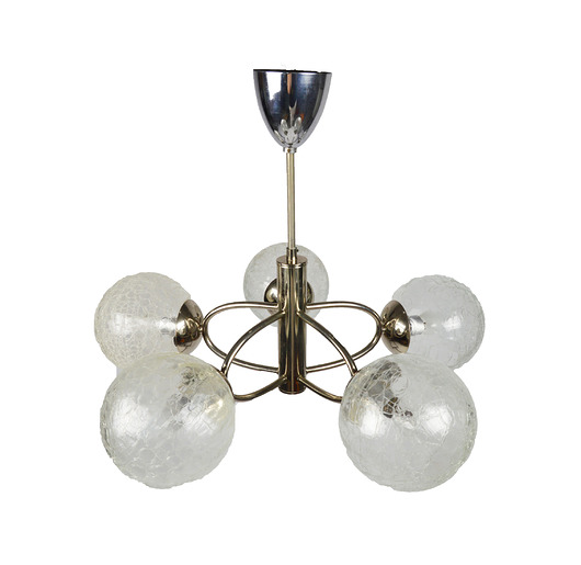 lampy wiszące Lampa wisząca sputnik, lata 70