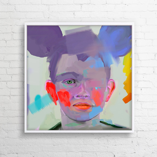 OBRAZ NA PŁÓTNIE 80x80cm Krzanoo