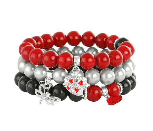 Love - red,silver & black. Lavoga