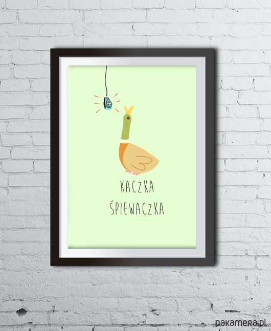 Plakat KACZKA ŚPIEWACZKA Colleco
