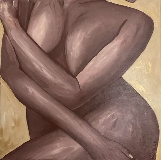 obrazy Witaj w dżungli by Magda Kubiak akt 40x40