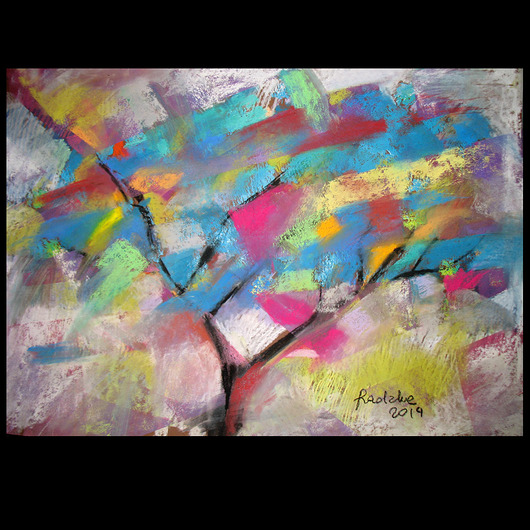 Drzewo 7 - plakat 70x50 cm Katarzyna Radzka