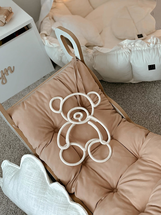 pokój dziecka - różne Miś - ozdoba na ścianę