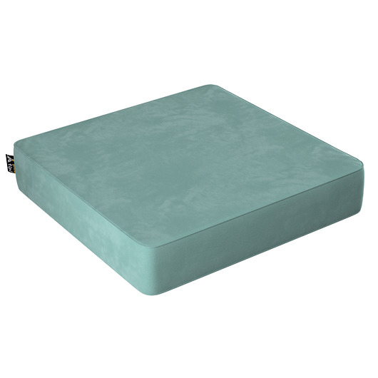 Puf Velvet Square Yellow Tipi