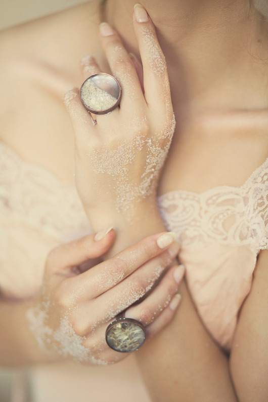 pierścionki - różne Piaski Bałtyku (SANDS OF BALTIC) Miedź