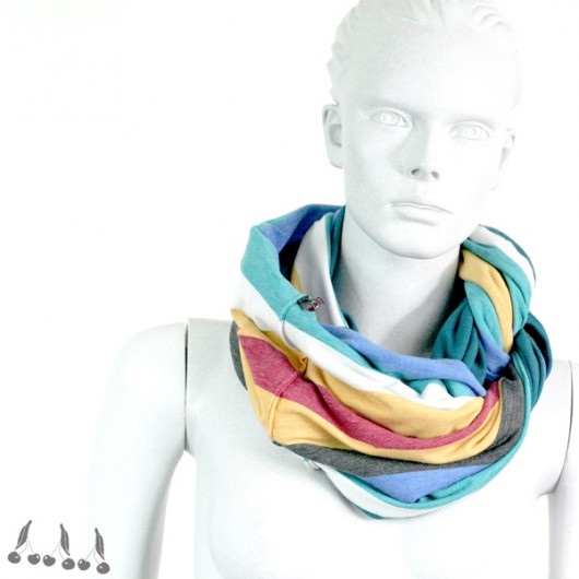 ::: EMERALD&COLoUR STRIPES ::: uniqo