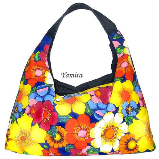 Torba XXL :: boho flower bag ::  yamira