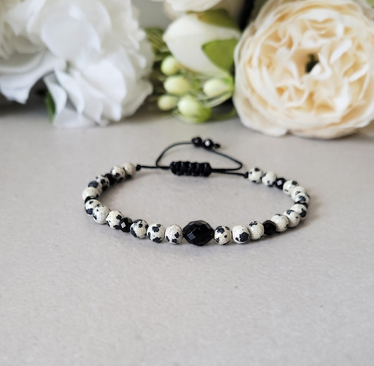 bransoletki z kamieni naturalnych OCHRONA i pozytywne nastawienie z Turmalinem