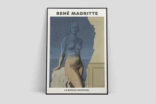 Rene Magritte - plakat wystawowy Pas De LArt