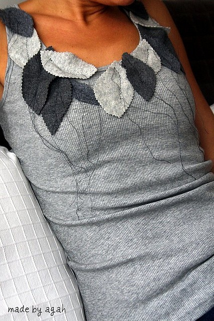 38 Basic Grey With Leaves made by agah