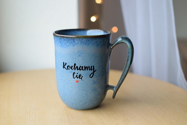 Kubek ceramiczny Dla Mamy z Napisem Ceramika Ciepliki