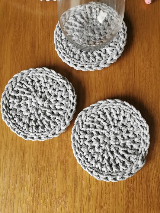 podkładki do kuchni Podkładki pod kubek Magnolia komplet 6szt