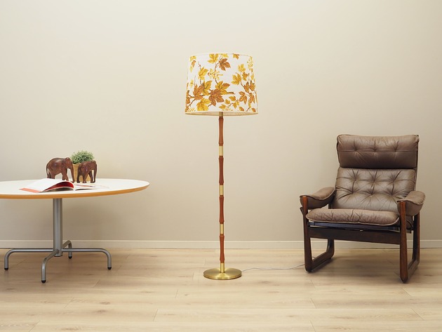 lampy podłogowe Lampa podłogowa, duński design, lata 70, produkcja: Dania