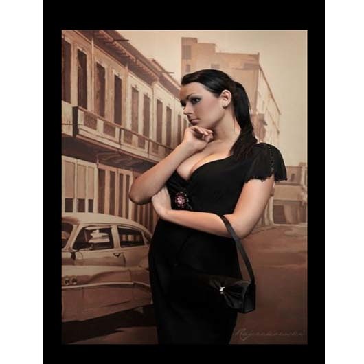 Sukienka z kolekcji BLACKCHIC dorota woytasiewicz