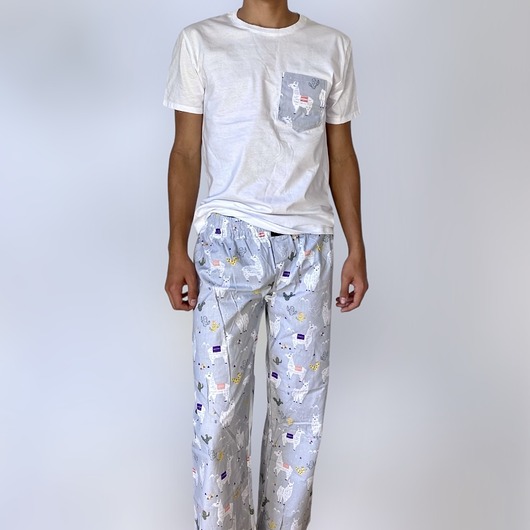 moda - inne Piżama Unisex bawełniana w alpaki