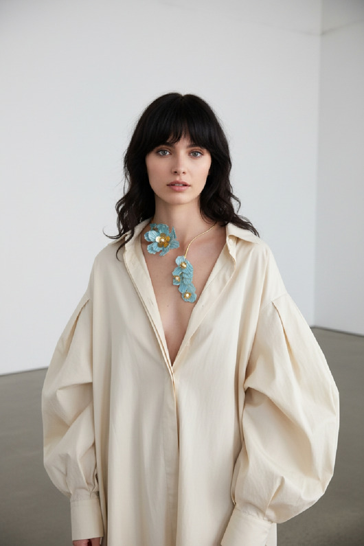 naszyjniki - inne Naszyjnik MAELI blue