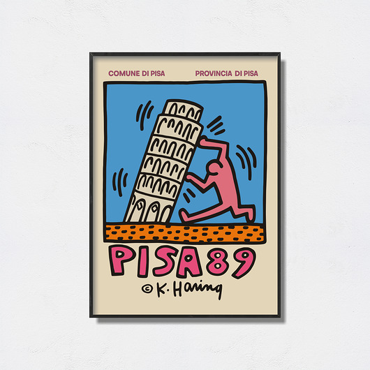 Keith Haring grafika Pas De LArt