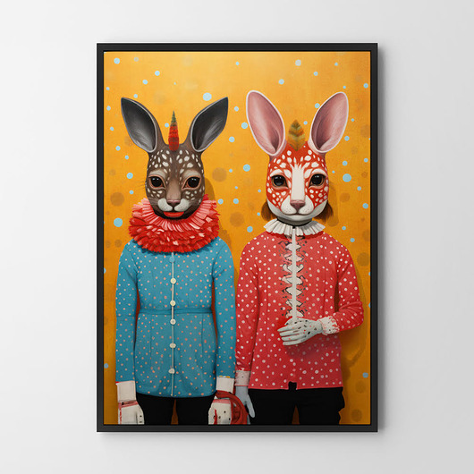 plakaty Plakat Zwierzęcy duet