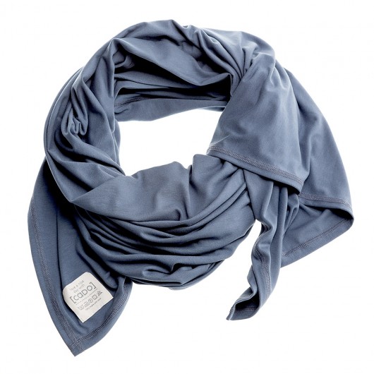 Chusta Szal Etola Tuba Wiskoza XXL Denim CADOaccessories
