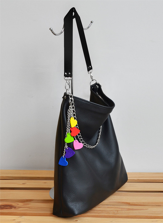 torby na ramię Skórzany worek na ramię