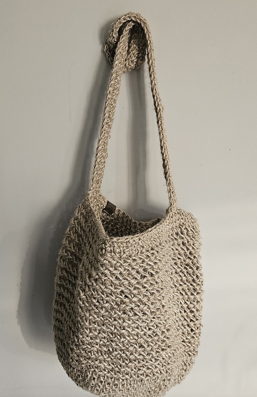 torby na ramię Torba ze sznurka konopnego
