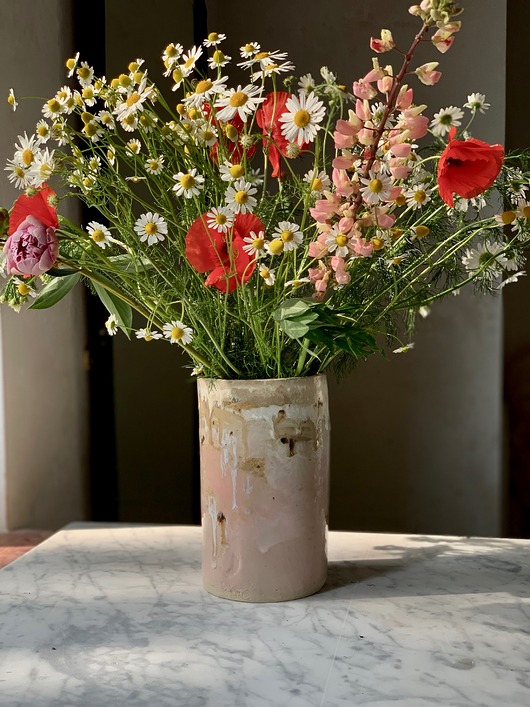 wazony Ceramiczny Wazon Cylinder Earth Tones