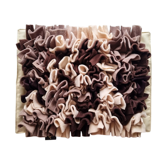 Zabawki dla zwierząt Mata węchowa spowalniająca jedzenie dla psa i kota BROWNIE