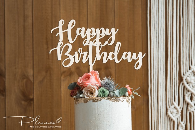 Topper Happy Birthday Planneo