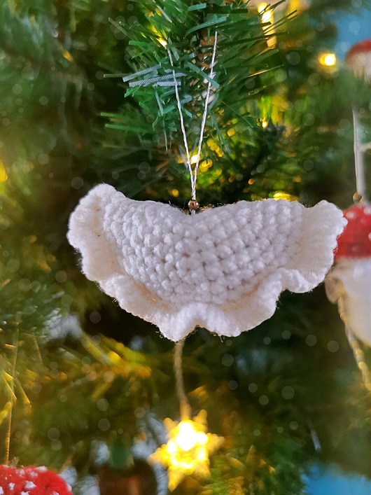 ozdoby choinkowe Pierogi bombki na choinkę, pierożki ozdoby choinkowe