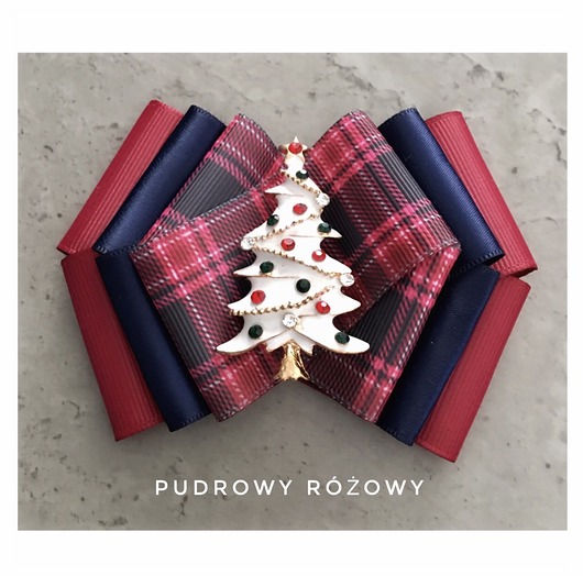 broszki Świąteczna Brosza z Choinką NEW Mikołajki