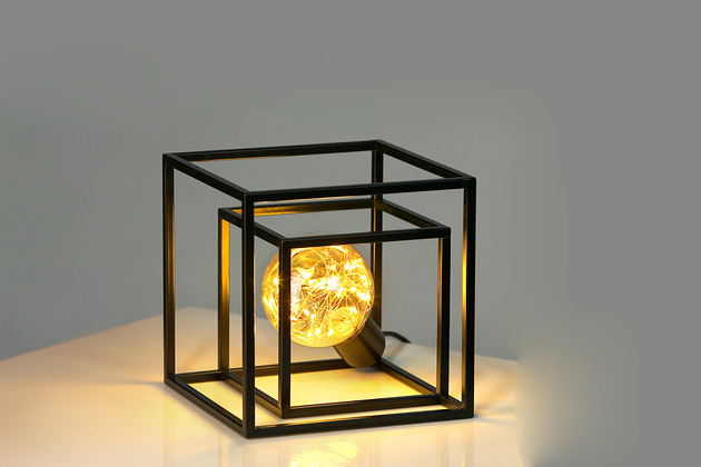 dekoracje świetlne Industrialna Loftowa Lampka Nocna