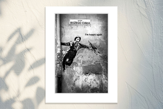 fotografia Fotografia z Passe-Partout; I'm Happy Again