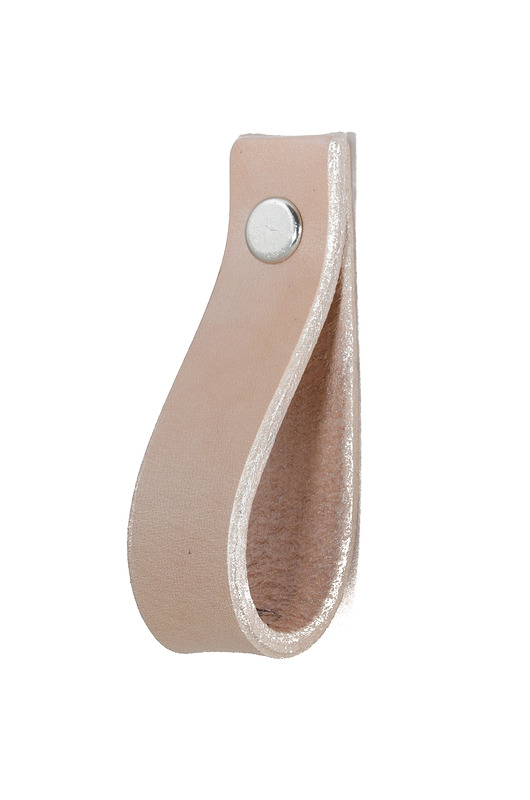 gałki do mebli Skórzany uchwyt meblowy COLORISO PEARL