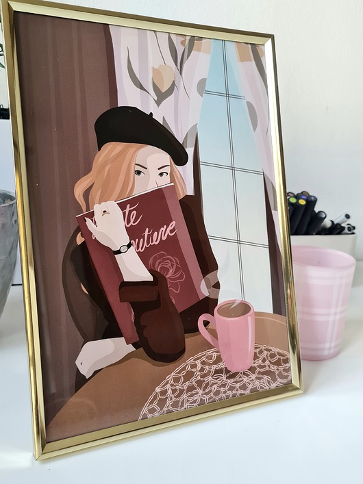 grafiki i ilustracje Cafe de Haute Couture