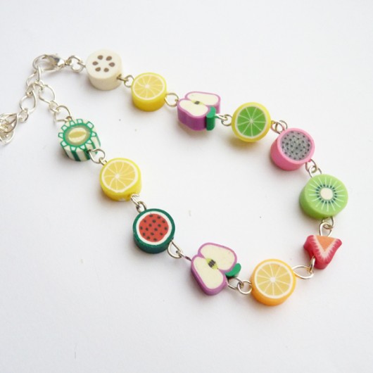Owocowa bransoletka i babeczki Lemon Lovely