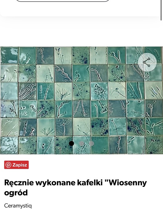 kafle i panele Zamówienie dla Aleksandry