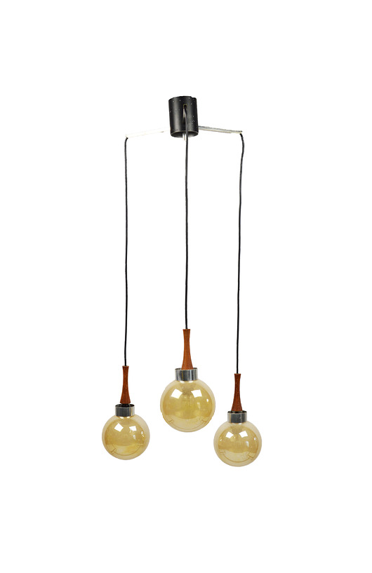 lampy wiszące Lampa kaskadowa, lata 70